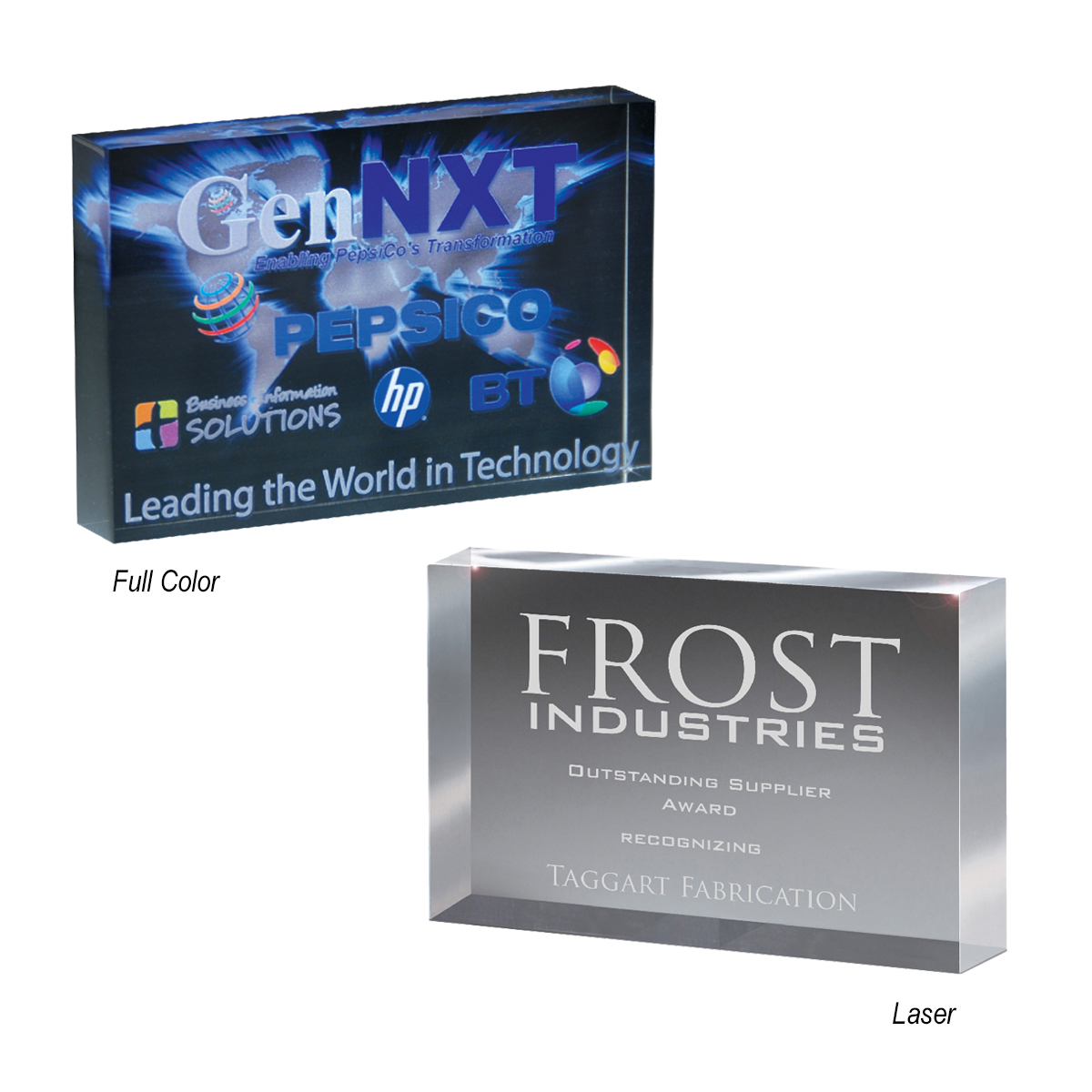 Small Freestanding Block Award