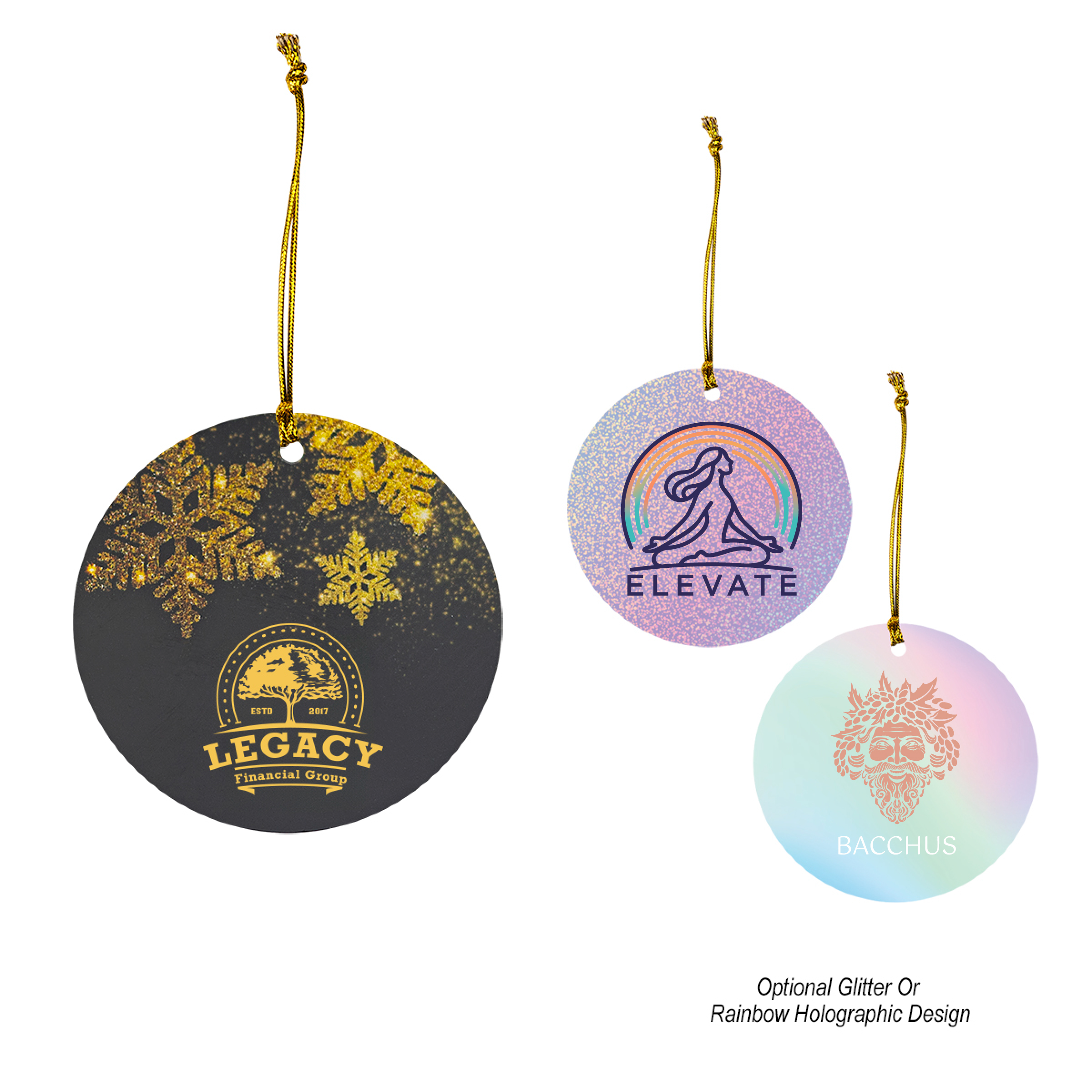 Acrylic Ornament - Circle