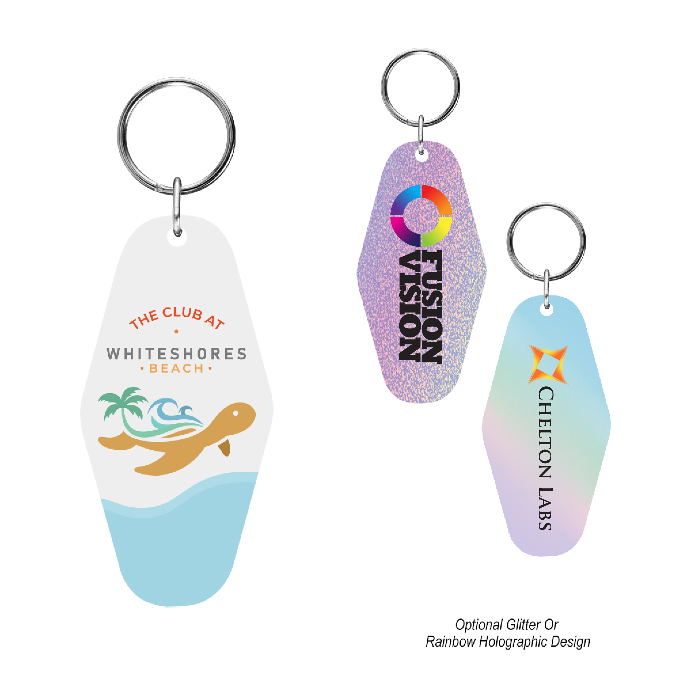 Acrylic Motel Key Tag