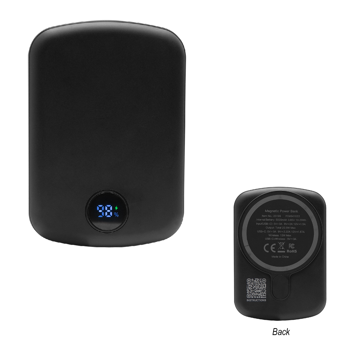 15W Mag Max Wireless Charger Power Bank