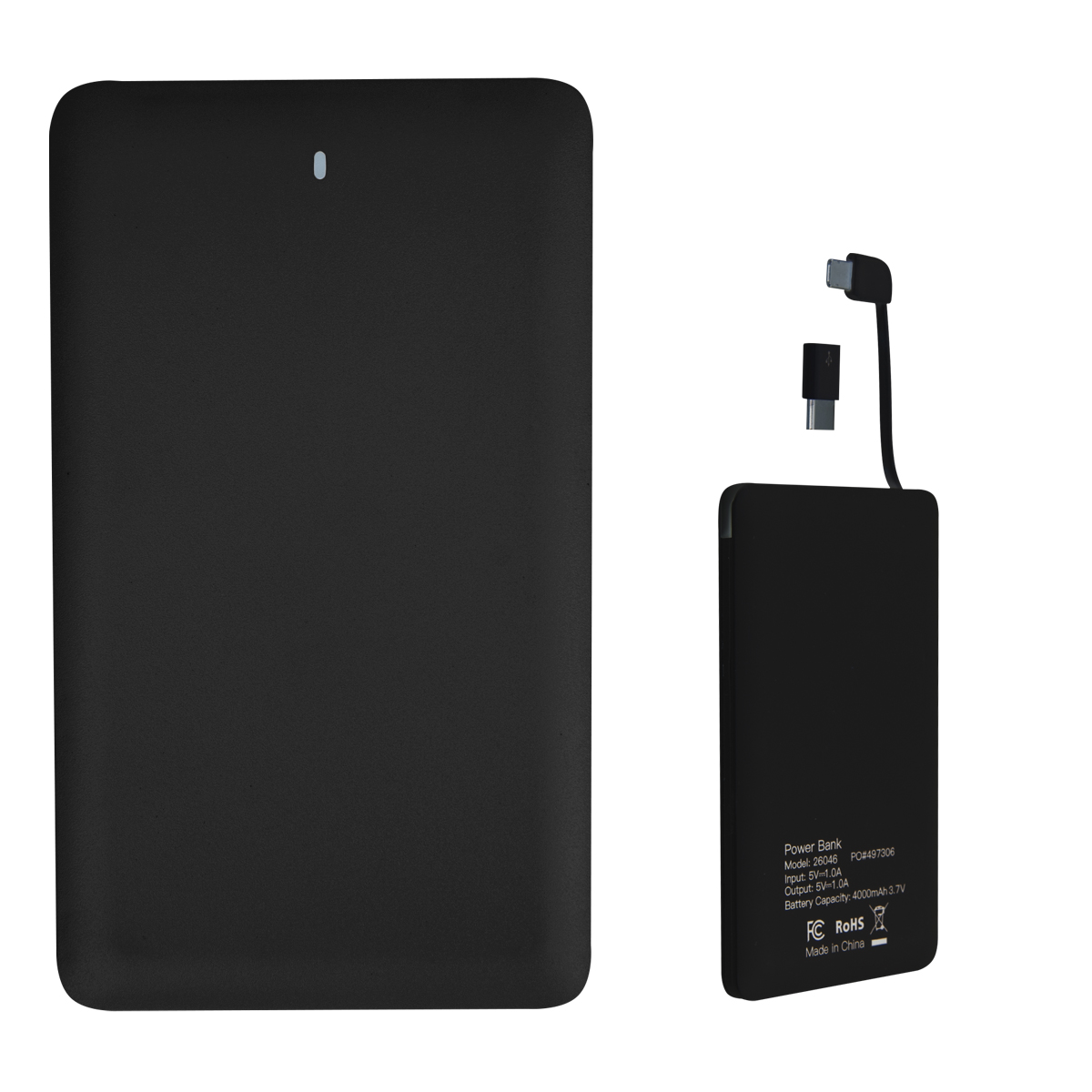 Slim 4,000 mAh 3-In-1 Power Bank