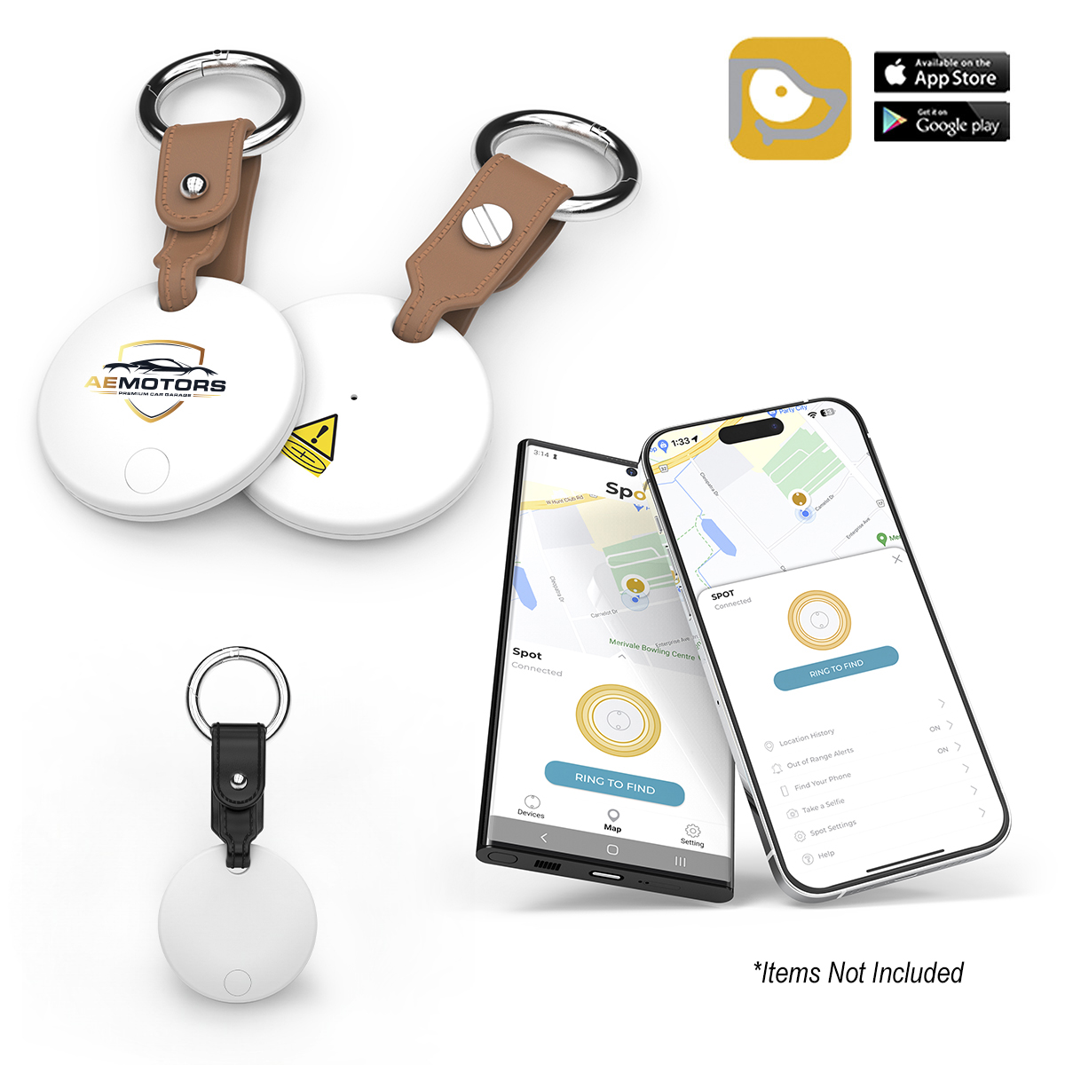 Powerstick Spot Pro: Bluetooth Finder And Key Chain