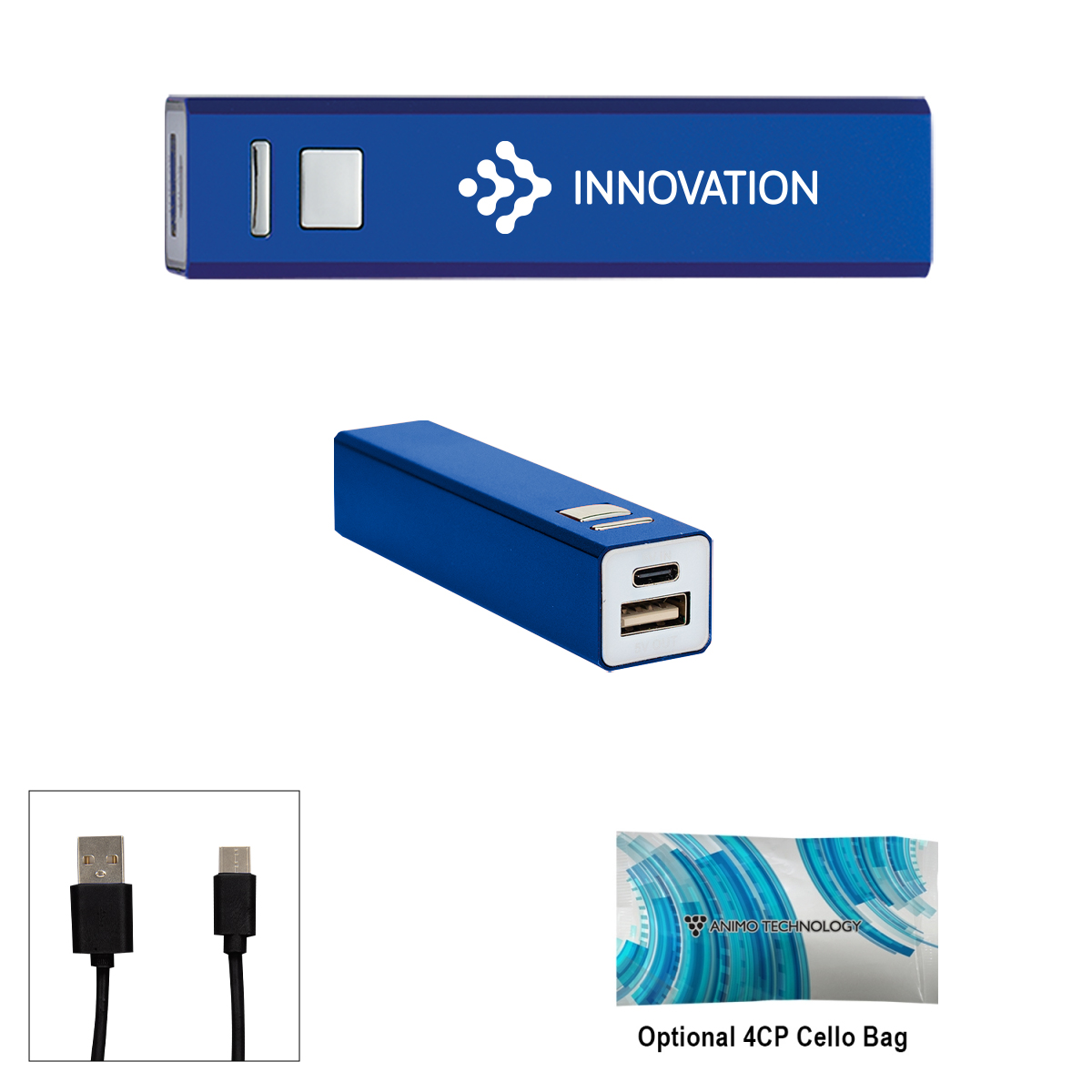 1,500 mAh On-The-Go Power Bank 2.0