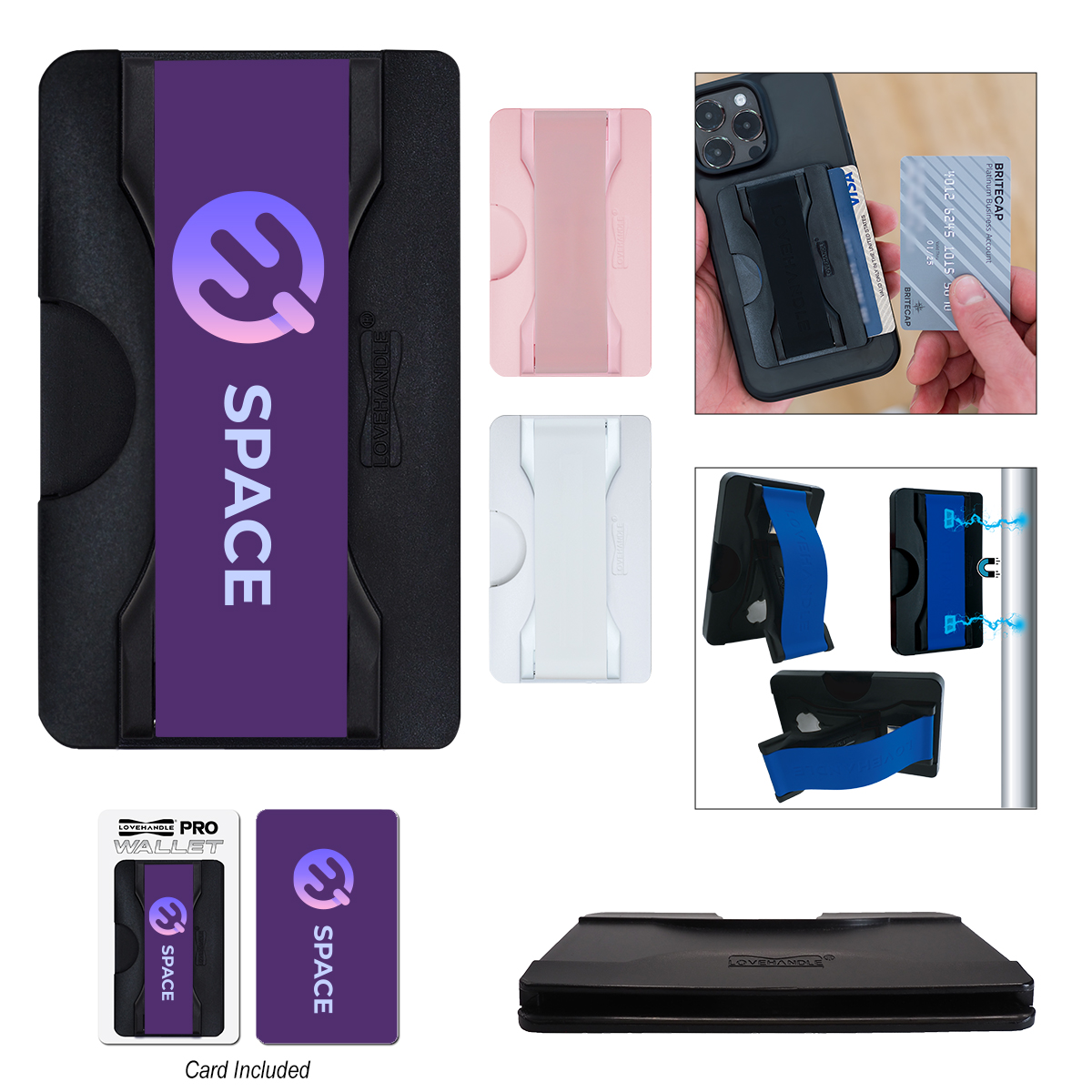 LoveHandle® PRO Wallet Phone Grip For MagSafe®