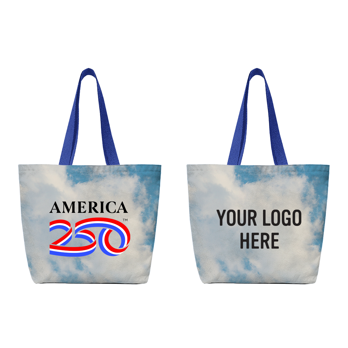America250â„¢ 14 oz. Recycled Canvas Tote Bag