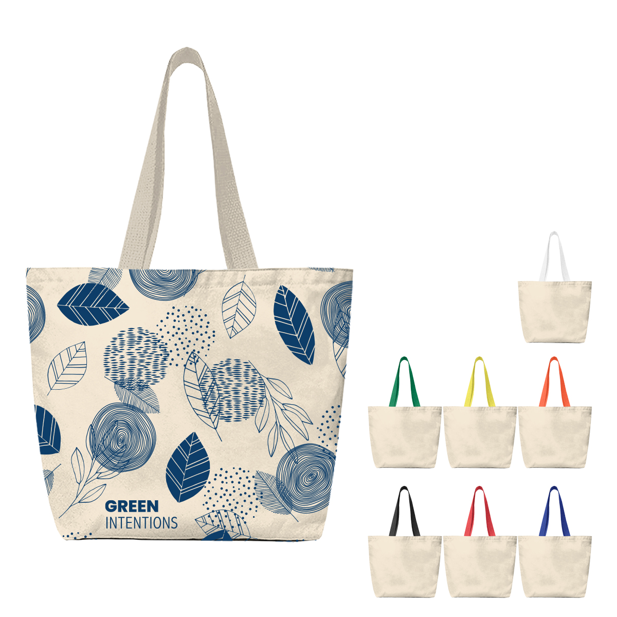 14 oz. Recycled Canvas Tote Bag