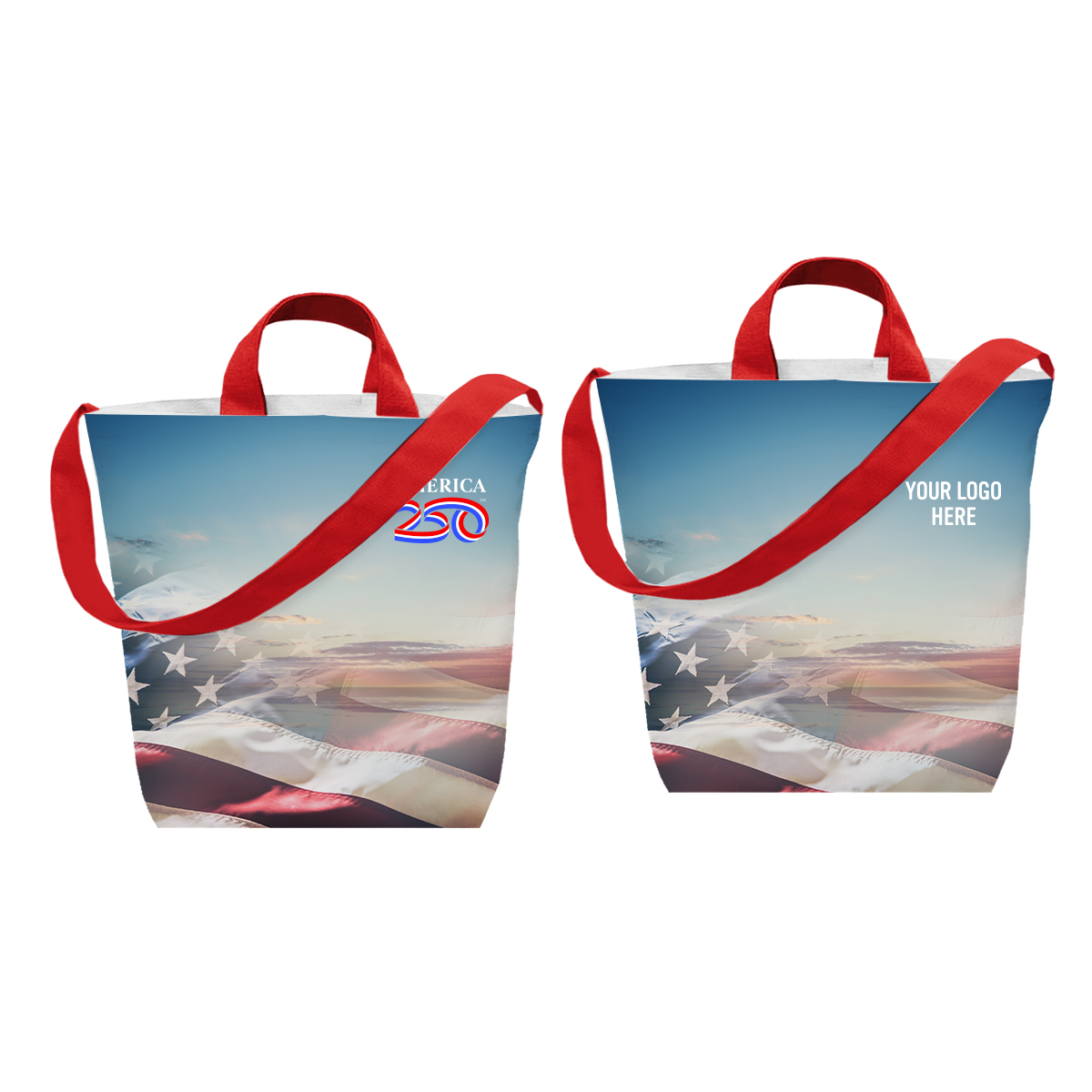America250â„¢ Sublime Series rPET Satchel Tote Bag