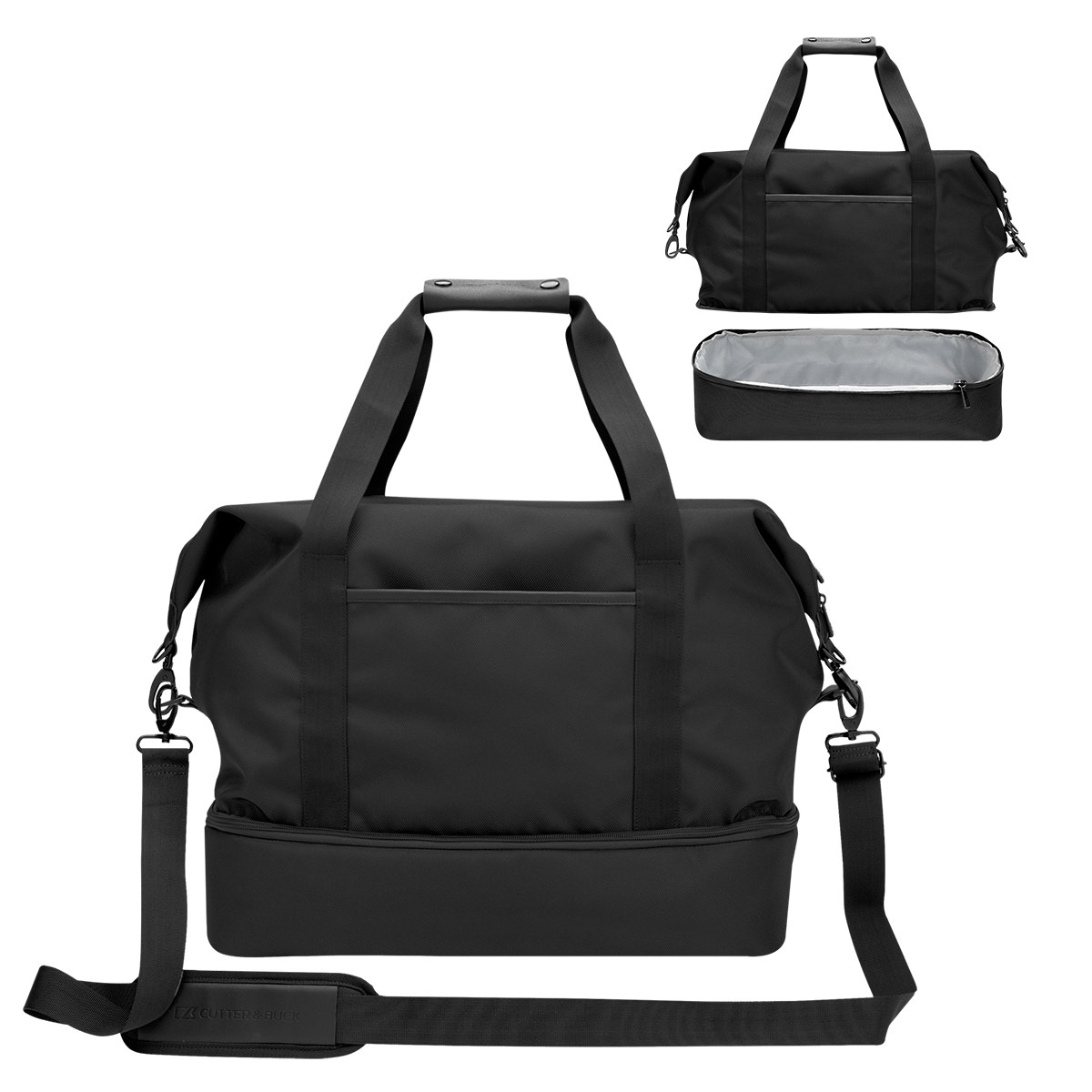 Cutter & Buck® Travel Collection Drop Bottom Weekender