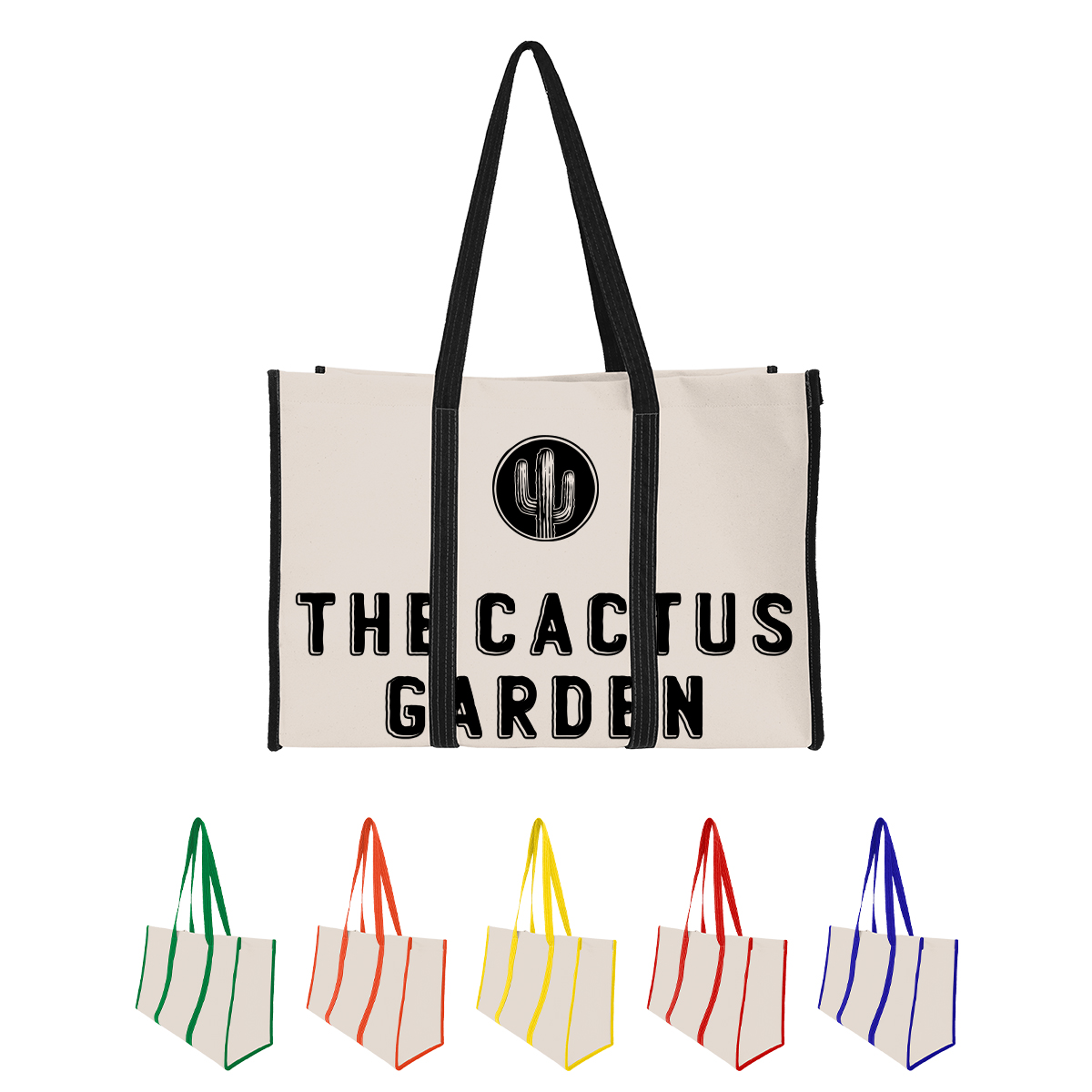 Recycled Canvas Wrap Around Tote Bag
