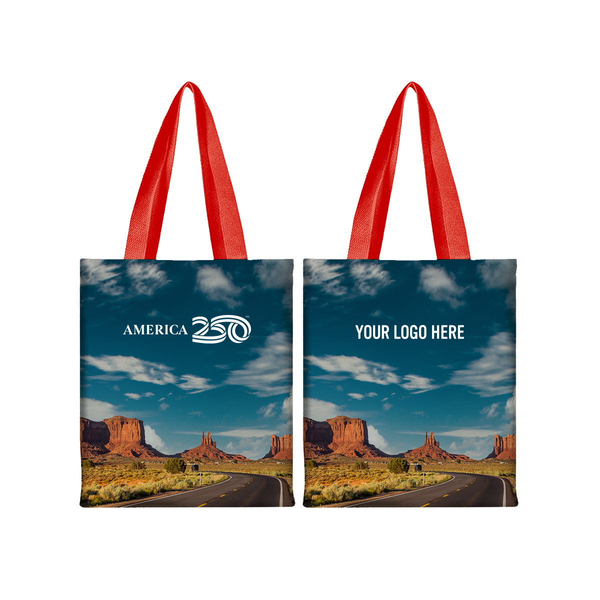 America250â„¢ Sublime Series rPET Magazine Tote Bag