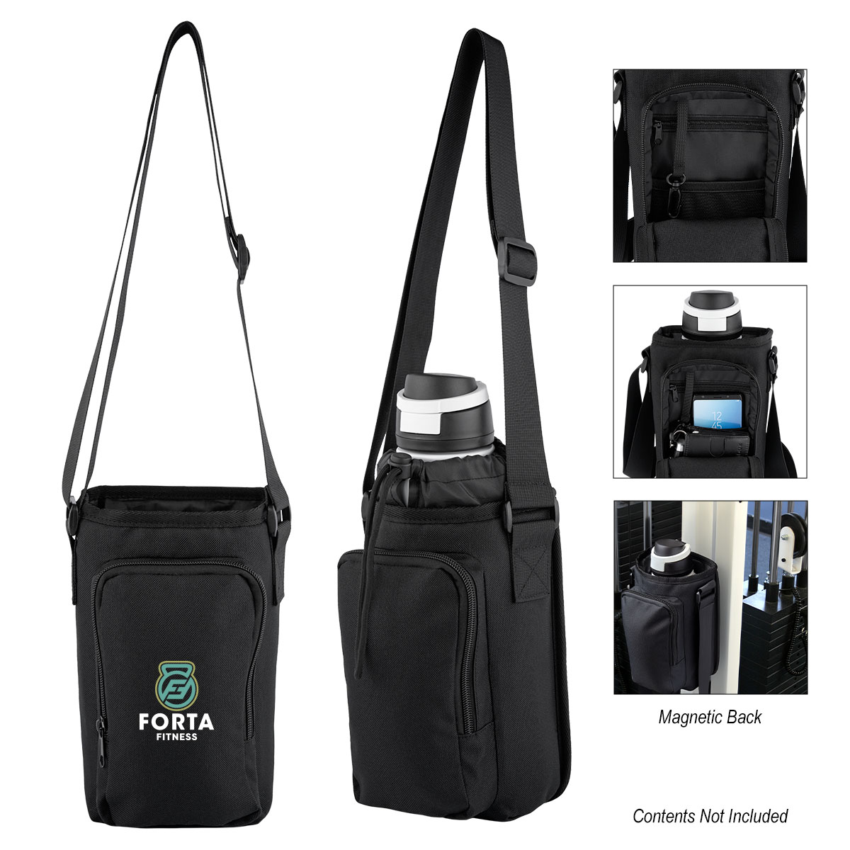 Endurance Magnetic Drawstring Bottle Bag