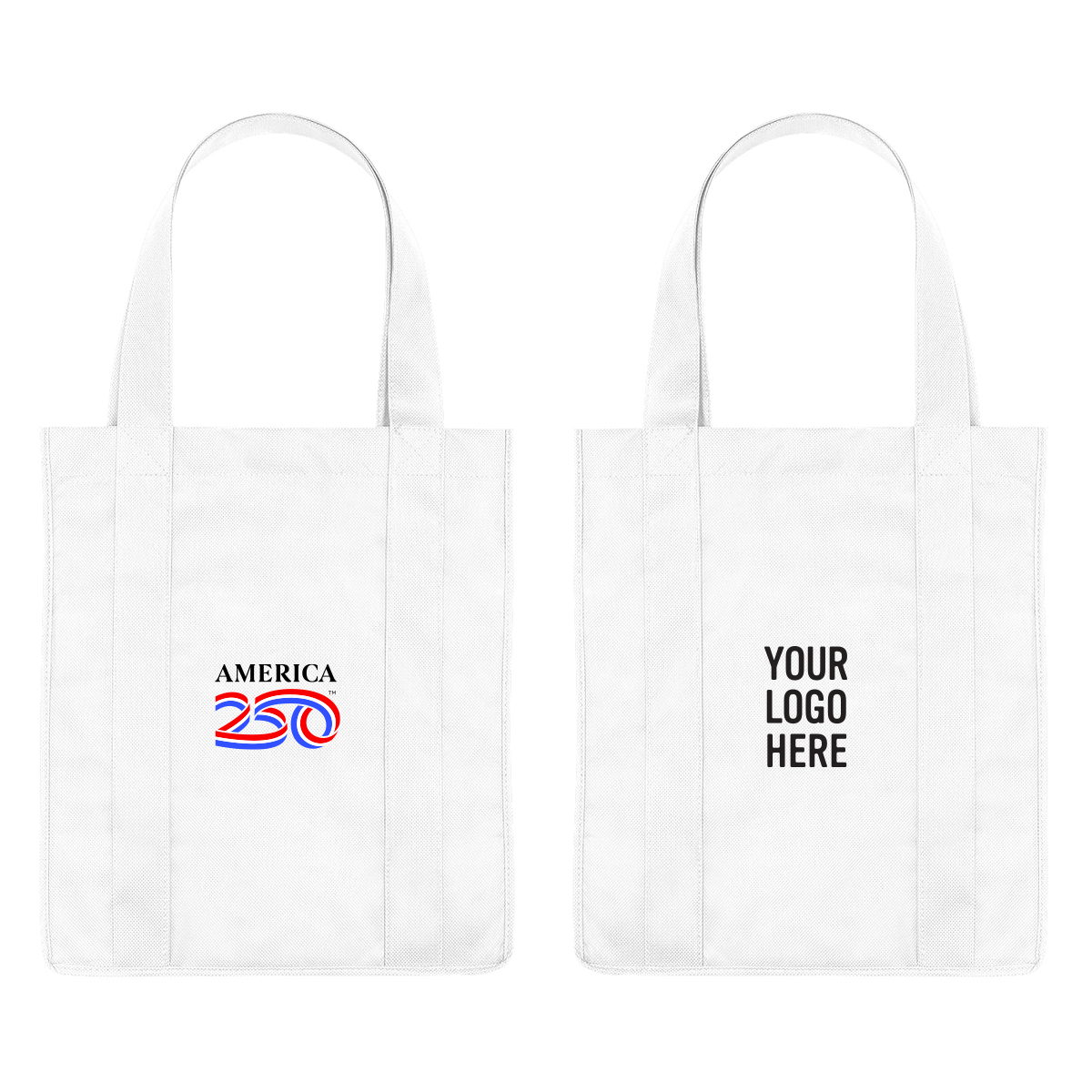 America250â„¢ Non-Woven Shopper Tote Bag