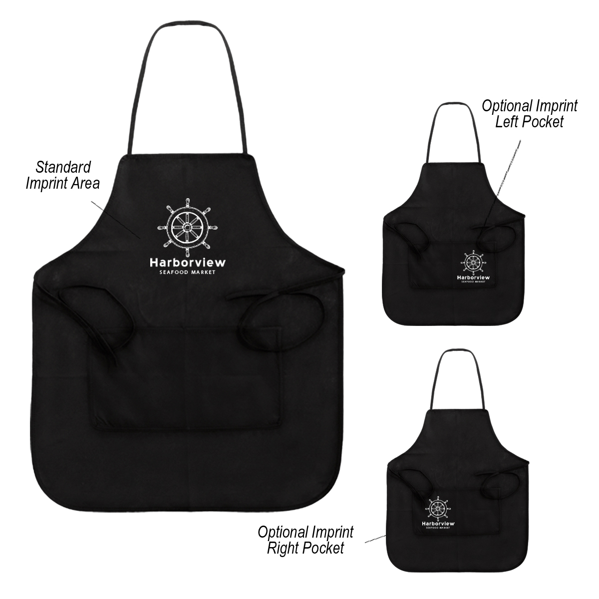 Non-Woven Recycled Full Apron