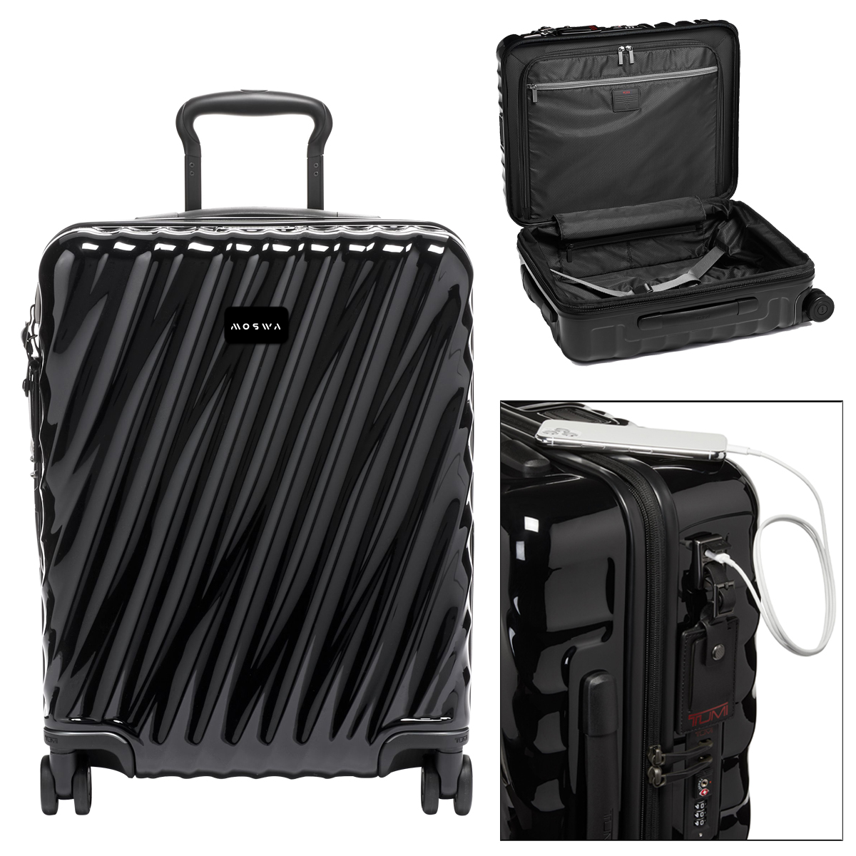 TUMI 19 Degree Continental Expandable 4 Wheeled Carry On