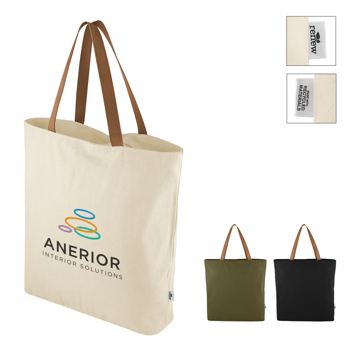 Larchmont 9 Oz. Recycled Cotton Tote Bag