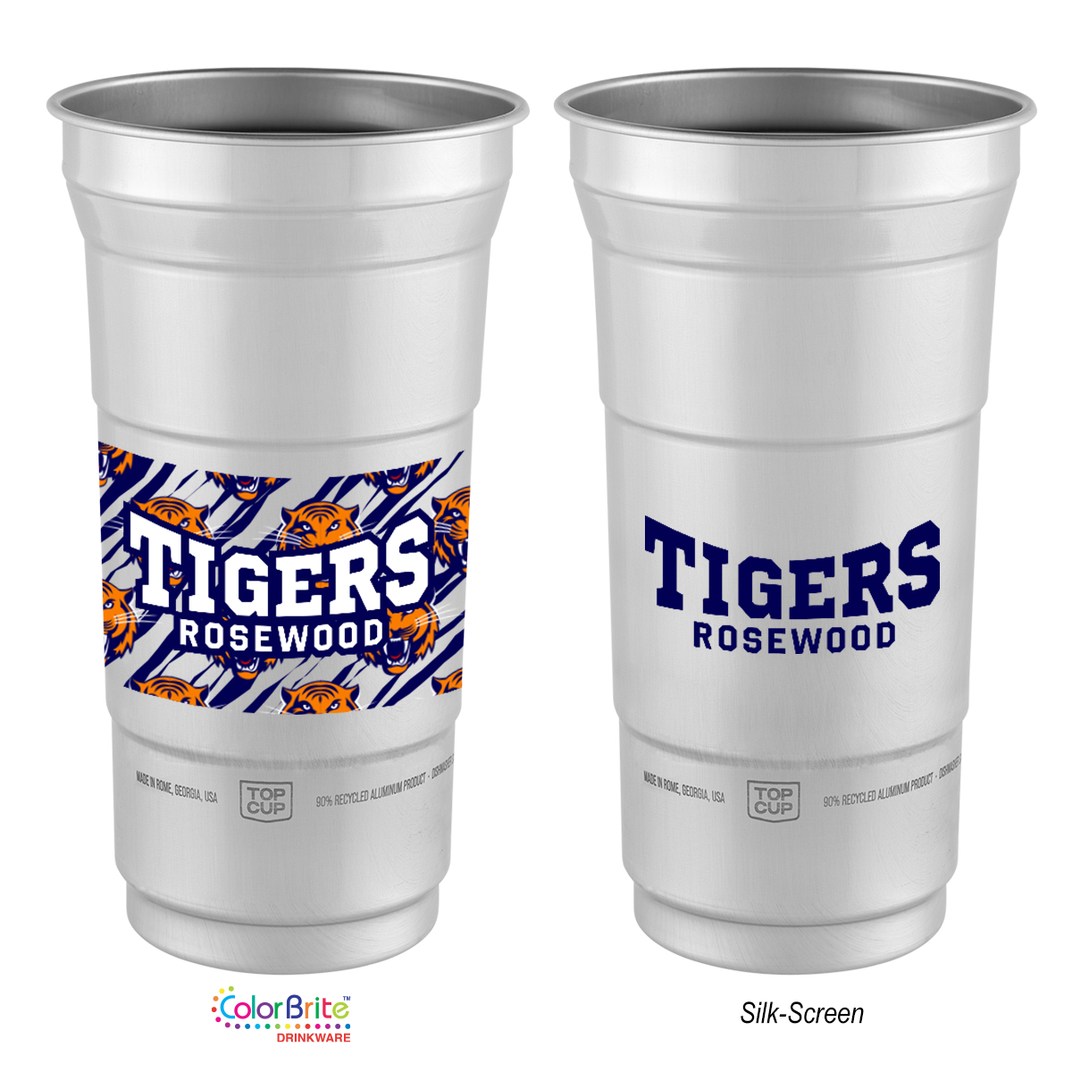 12 Oz. Top Cup Aluminum Cup
