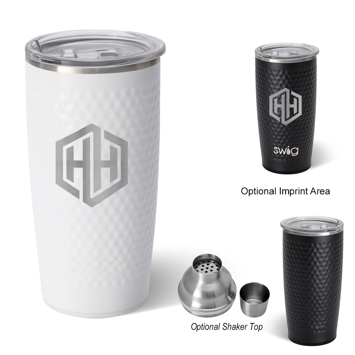 22 Oz. Swig Lifeâ„¢ Stainless Steel Golf Tumbler