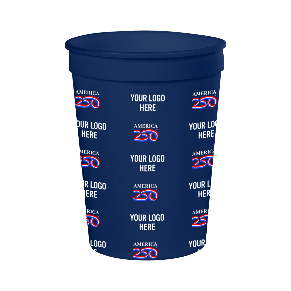 America250â„¢ 12 Oz. Full Color Big Game Stadium Cup