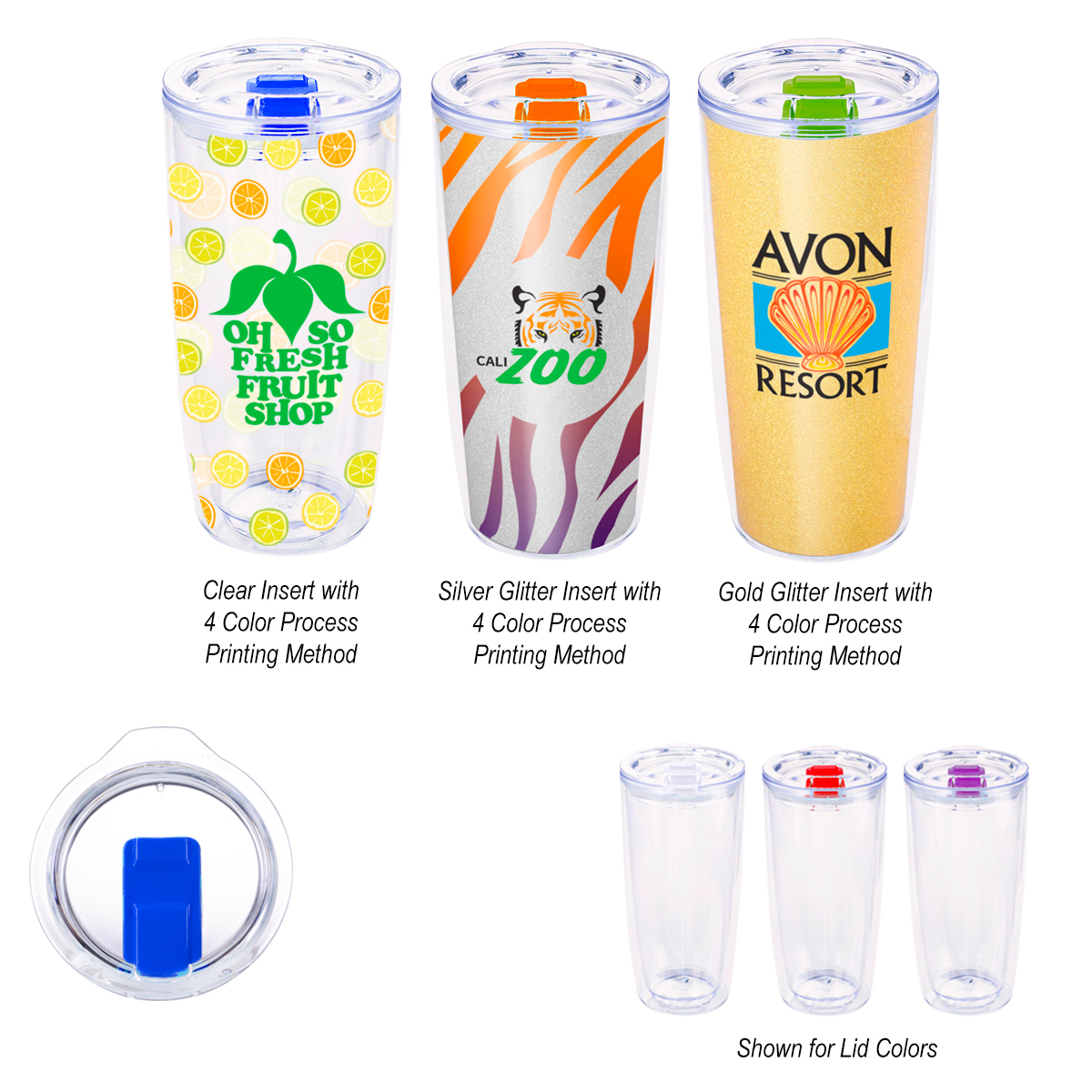 19 Oz. Everest Clarity Recycled Tumbler With Insert