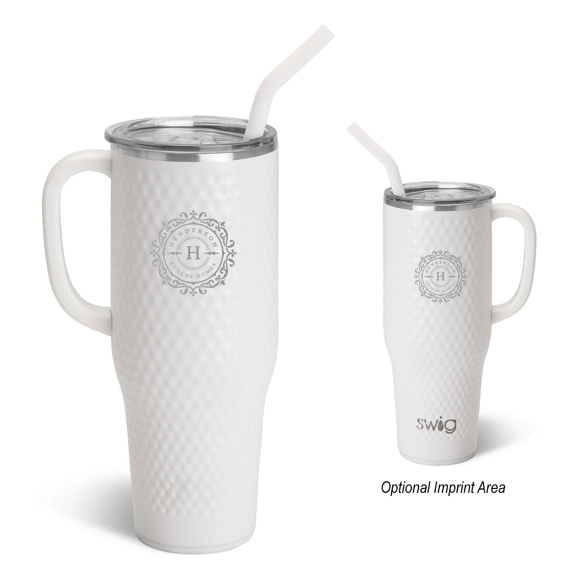 40 Oz. Swig Lifeâ„¢ Golf Ball Mega Mug