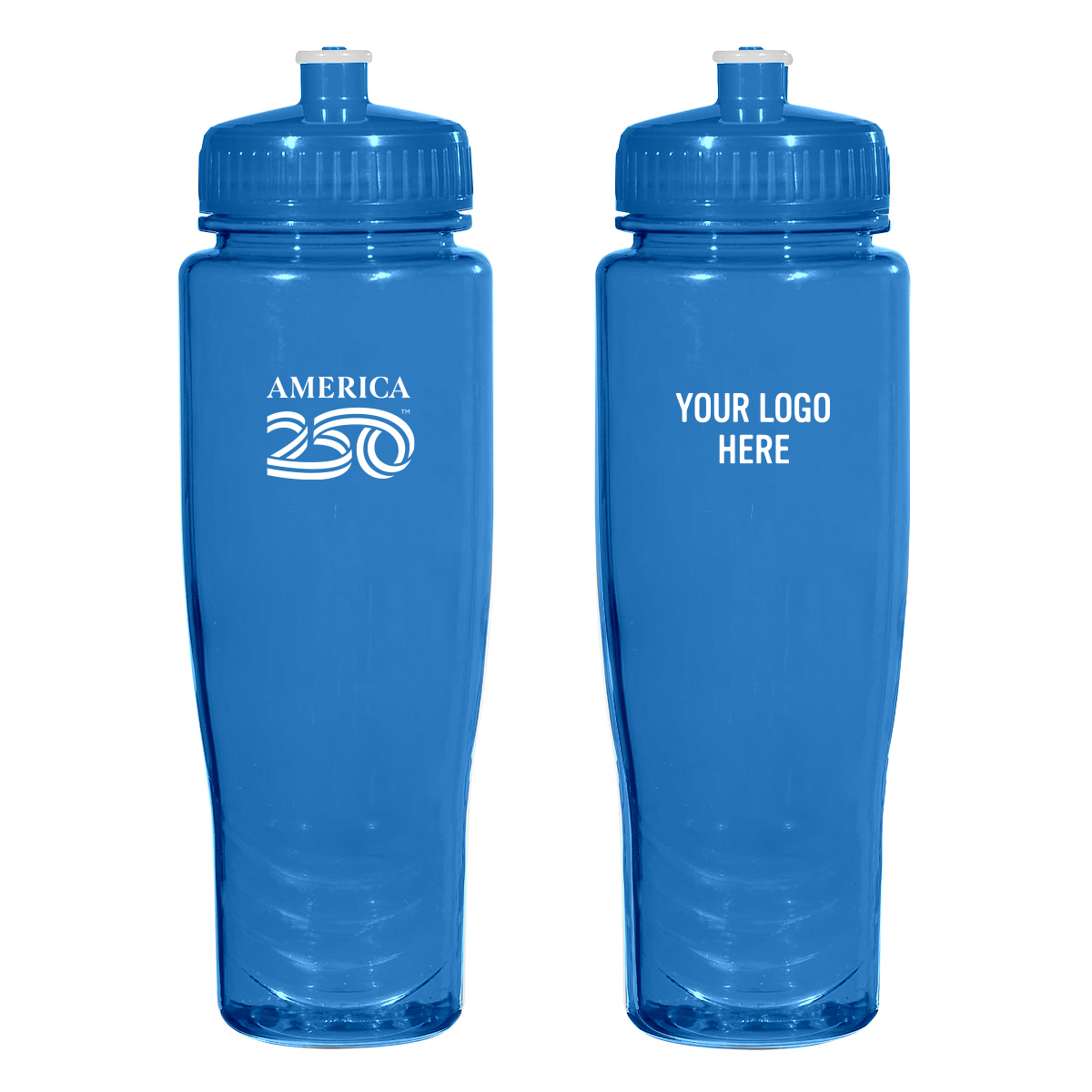 America250â„¢ 28 Oz. Poly-Cleanâ„¢ Plastic Bottle