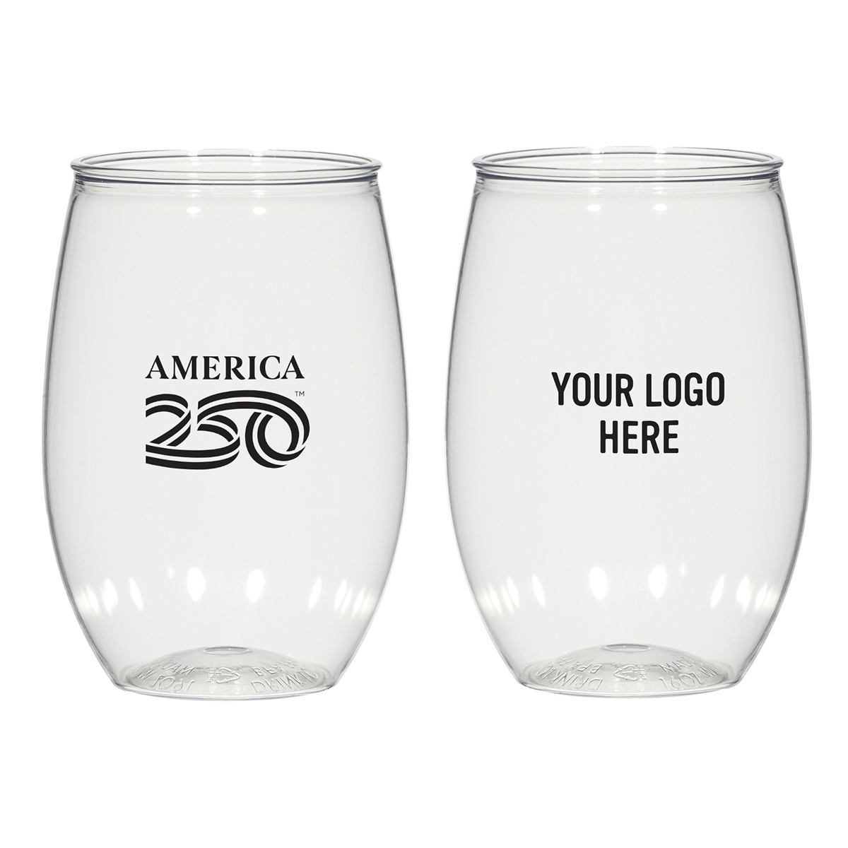 American250â„¢ 16 Oz. Stemless Wine Glass