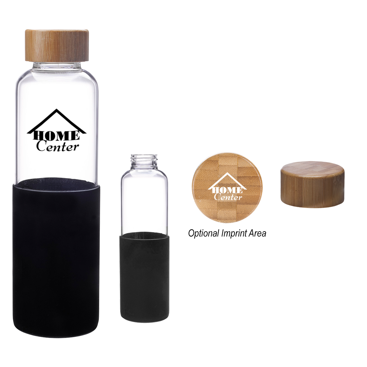 20 Oz. James Glass Bottle