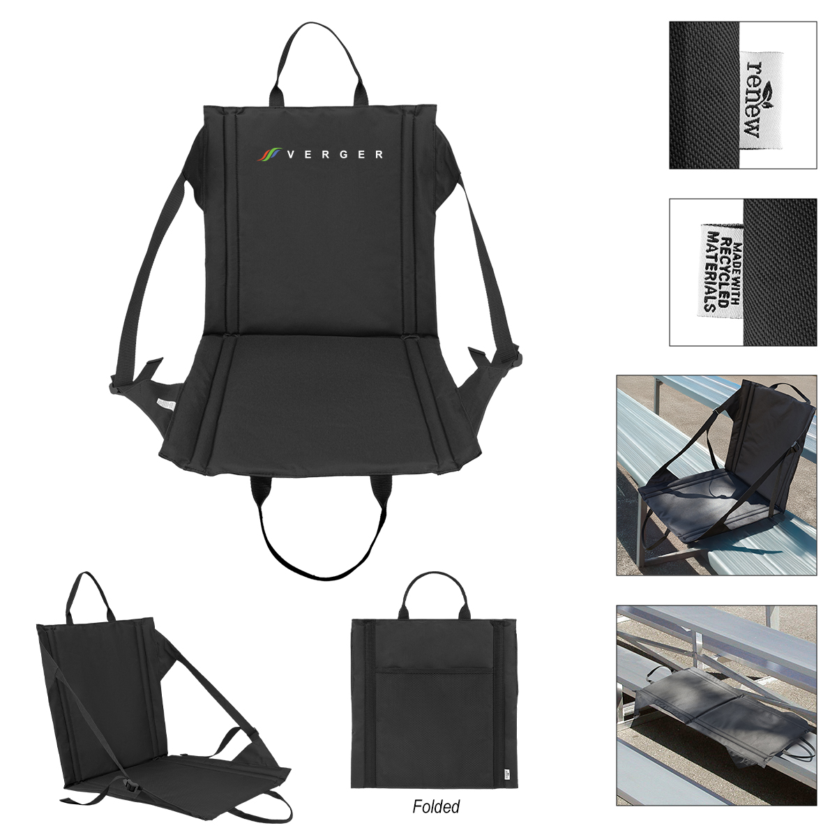 Foldable rPET Stadium Chair