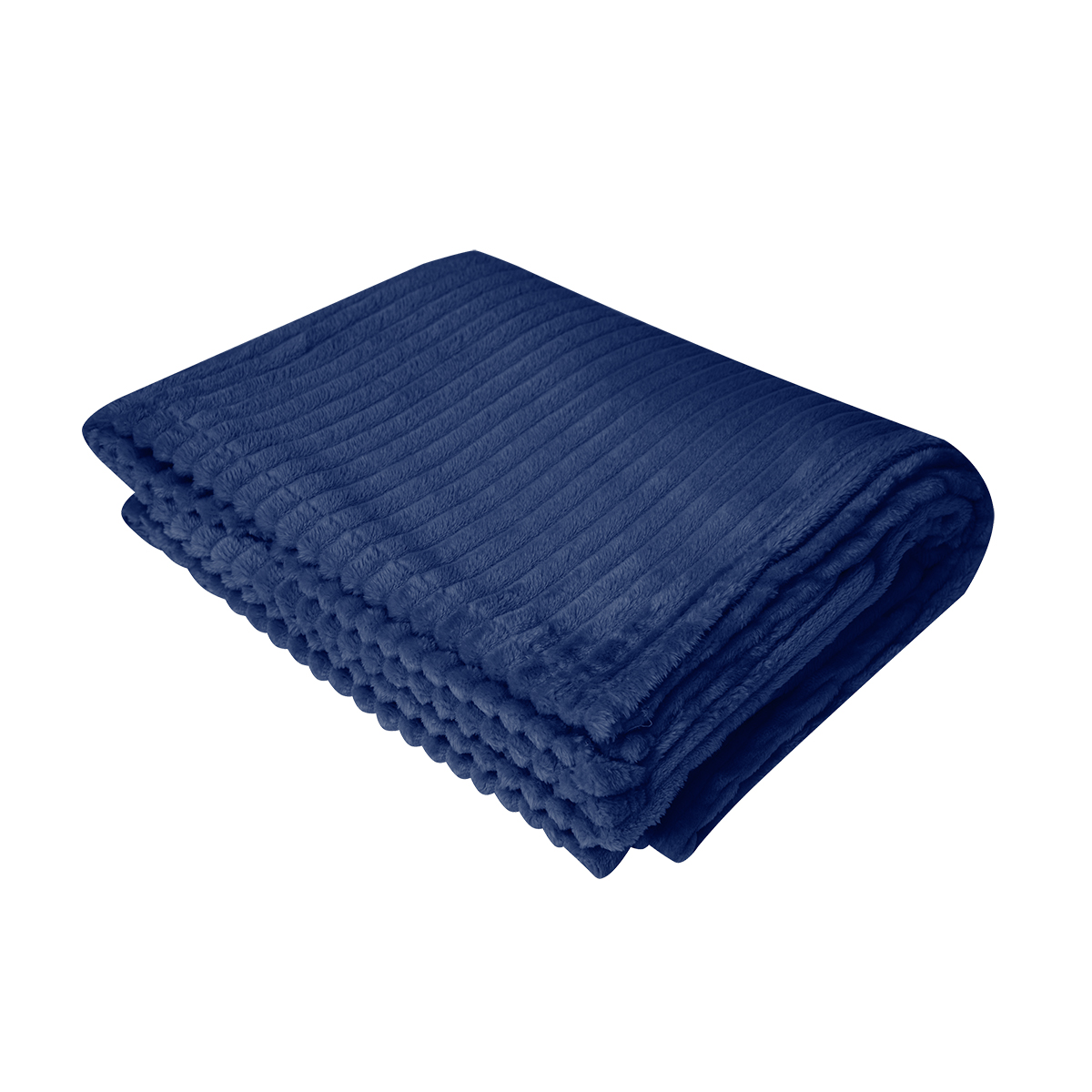 Raleigh rPET Ribbed Flannel Blanket