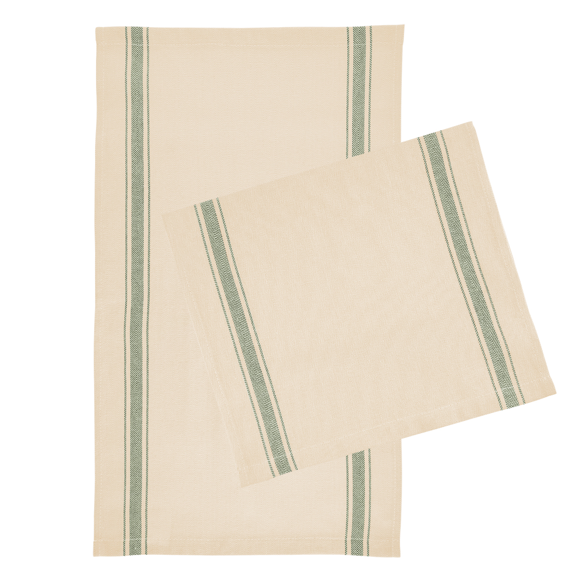Cotton Stripe Tea Towel