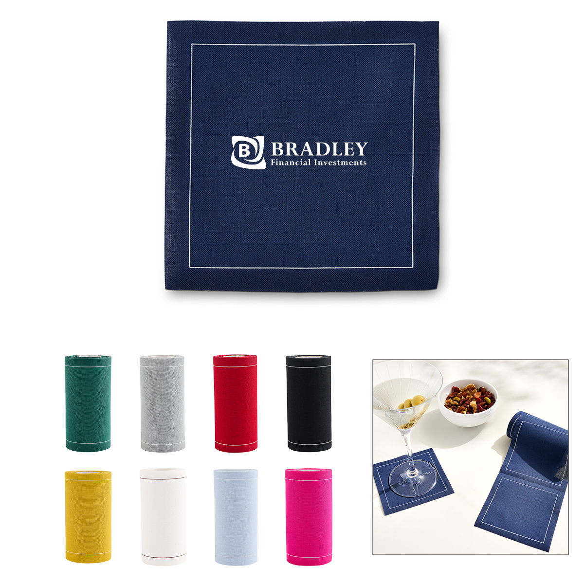 Toasting With Taraâ„¢ Roll Of 50 Cocktail Napkins