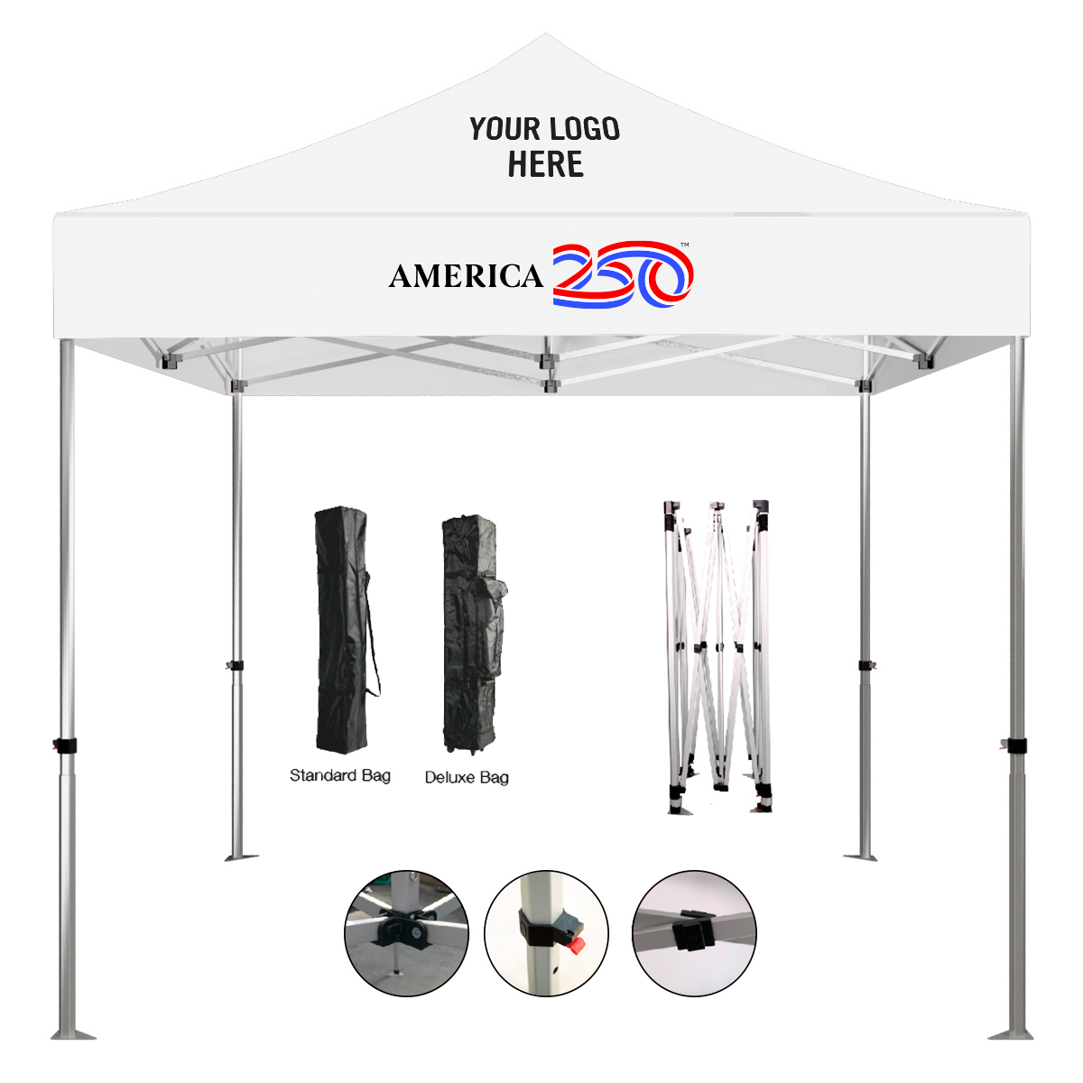 America250â„¢ 10' x 10' Pop-Up Tent